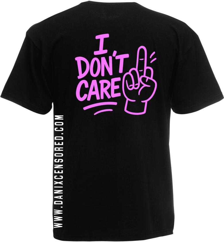 Tshirt I don't care